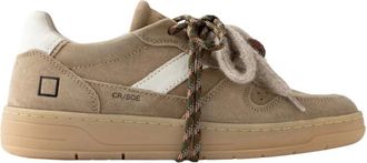 D.A.T.E. Court 2.0 Suede - Dames - Sneakers - Bruin - 37 EU - Katoen - Schoenen