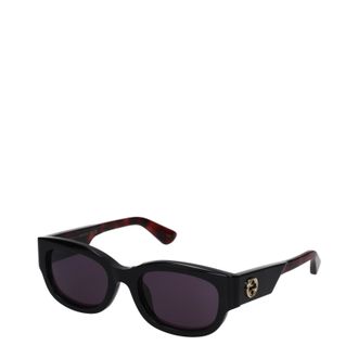 Gucci Damess Zonnebril Acetaat Zwart/Violet