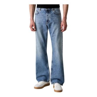 Off-white Half Arrow Slim Relaxed Jeans - Heren - Jeans - Blauw - Maat: W34 Katoen