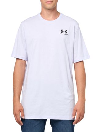 Under Armour Mens Sportstyle Colorblock T-Shirt, (535) Salt Purple / / Black, 3XL