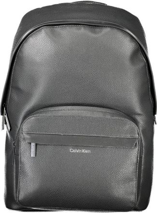 Calvin Klein Black Polyester Mens Backpack