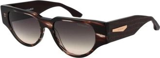 Trussardi Vierkante zonnebril met acetaat montuur - Dames - Zonnebrillen - Bruin - ONE Size - Accessoires