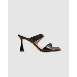 Mi-Mai Tara Square Toe High Heel Mule in Black at Nordstrom, Size 10