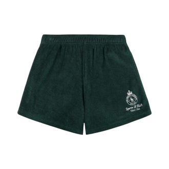 Sporty & Rich Donna, Pantaloncini, Verde, M, new