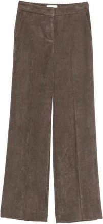 Via Masini 80 Pantaloni Larghi - - Trousers - Donna - Marrone - 2XL