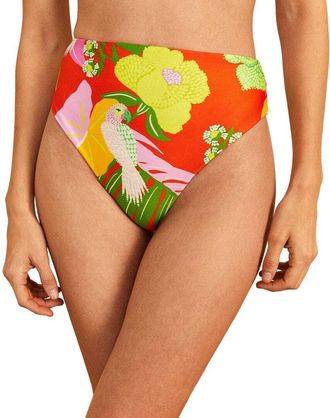 Farm Rio Farm Rio Neon Floral Bikini Bottom