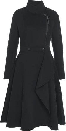 Mackage Kleedjes, Dames, Zwart, L, Wol, Annia Coat