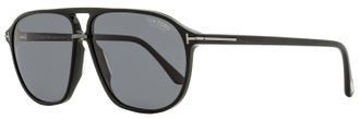 Tom Ford Mens Navigator Sunglasses TF1026-N Bruce 01D Black/Gunmetal 61mm