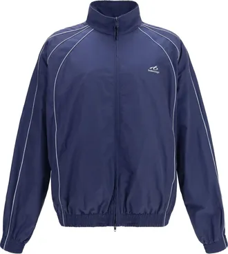 Balenciaga Mens Tracksuit Jacket Bodys New Dark Navy Cotton