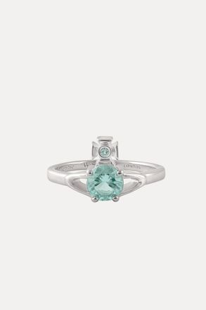 Vivienne Westwood REINA PETITE RING Size: L, colour: GREEN