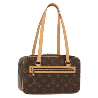 Louis Vuitton Pre-owned Shoulder Bags, female, Brown, Size: ONE SIZE Pre-owned Canvas Shoulder Bag