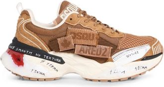 Dsquared2 Brown Logo Sneakers