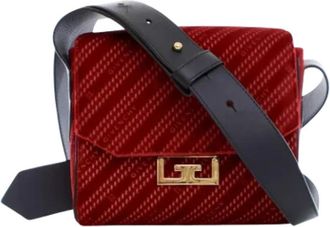 Givenchy Pre-owned Velvet shoulder-bags - Dames - Vintage Schoudertas - Rood - ONE Size - Vintage