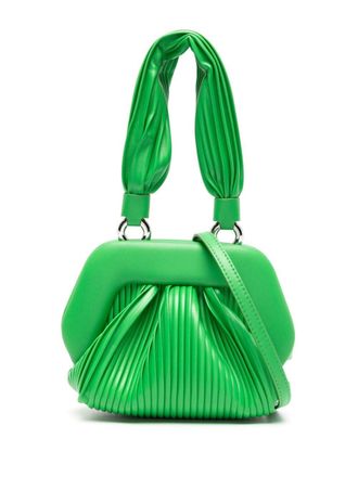 Themoir&egrave; Tia pliss&eacute;-effect shoulder bag - Green