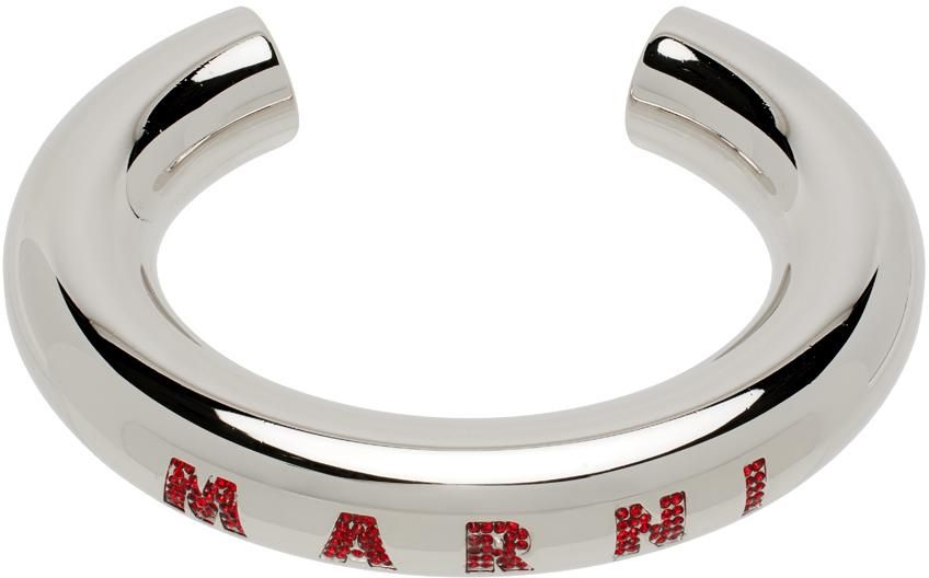 ブレスレット Marni Bracelet Mixed link chain bracelet with jewelled rings | Marni