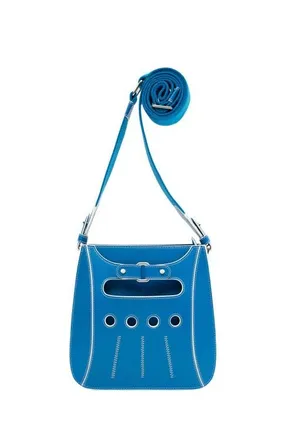 Perrin Paris Cabbie Xbody in Azur /White at Nordstrom