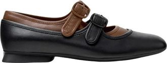Camper Casi Myra Ballerina - Dames - Ballerinas - Zwart - 37 EU - Katoen - Schoenen