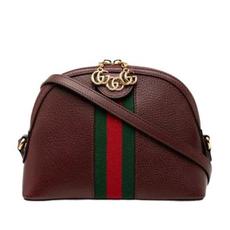 Gucci Pre-owned Cross Body Bags, female, Brown, Size: ONE SIZE Pre-owned Crossbody Bag