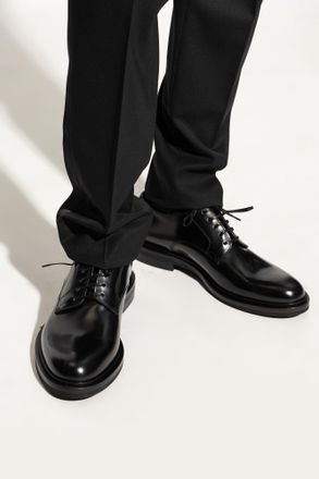 Dolce & Gabbana Leather Boots, Mens, Black