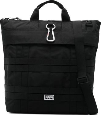 Kenzo Tassen, Heren, Zwart, ONE Size, Nylon, Explorer Tote Bag