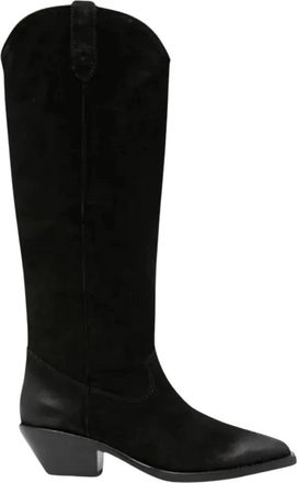 Ash Cowboylaarzen - Dames - Cowboylaarzen - Zwart - 40 EU - Schoenen