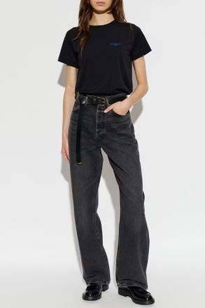Givenchy T-shirt With Logo, Womens, Black