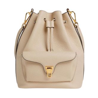 Coccinelle Bucket Bags, female, Beige, Size: ONE SIZE Beat Bucket Bag