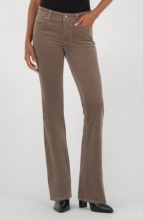 Kut from the Kloth Natalie Mid Rise Bootcut Corduroy Pants in Rosemary at Nordstrom Rack, Size 18 (Similar To 14W)