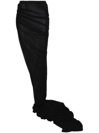 Rick Owens Edfu maxi skirt - Black