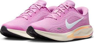Nike Journey Run Womens Shoes Light Magenta/White/Black/Chalk : 10.5 B - Medium, Textile