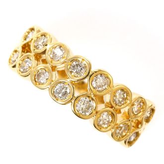 C&A Yellow Gold Yellow Gold (18K) Band Ring (Pre-Owned)