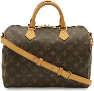 Louis Vuitton Pre-owned Boston tas - Dames - Vintage Handtas - Bruin - ONE Size - Vintage