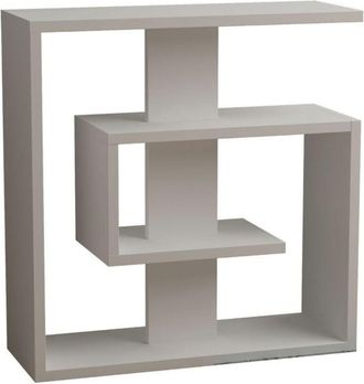 Calicosy Mesa Auxiliar De 4 Estantes Blancas H57 Cm - Saly