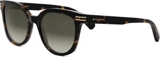 Bulgari Sunglasses, unisex, Black, Size: 52 MM B.zero1 Butterfly Sunglasses
