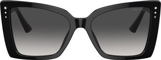 Jimmy Choo London 0jc5001b Oversized Square Acetate Sunglasses