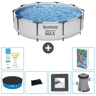 Bestway Piscina Bestway Steel Pro Max Redonda - 305x76 Cm - 7-piezas S21