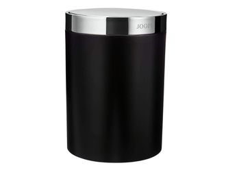 Schubiger M&ouml;bel Badeimer mit Schwingdeckel Joop! Chromeline Black H: 27 cm