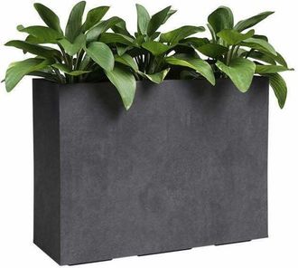 Artevasi Jardini&egrave;re Artevasi Sydney Rectangular 80 Cm 50 L Antracita
