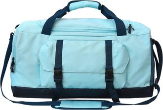 Generic Compatible For Sports Duffle Bag Gym Travel Large Capacity Durable Design(SKY BLUE)