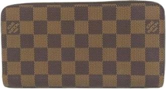 Louis Vuitton Pre-owned Wallets, male, Brown, Size: ONE SIZE Pre-owned Canvas wallets