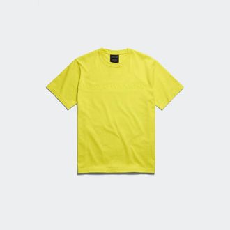 Canada Goose Vantage Embroidered T-Shirt (Men, Chartreuse, S)