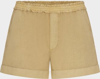 Frame Denim x Sotheby & apos;s Cotton Shorts