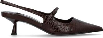 Jimmy Choo London Didi hakken - Dames - Pumps - Bruin - 36 EU - Leer - Schoenen
