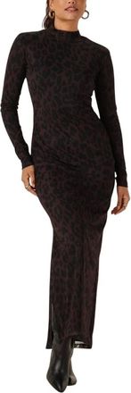 Harper & Yve Kleedjes, Dames, Bruin, S, Polyester, Jessie-Dr Maxi Jurk