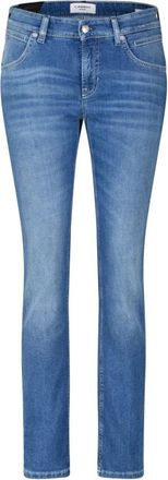 Cambio Slim-Fit Jeans Paris - Dames - Slim Fit Jeans - Blauw - 2XL L30 - Denim - Jeans