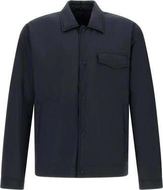 Herno La Giacca - Heren - Zomerjassen - Blauw - 3XL - Jassen