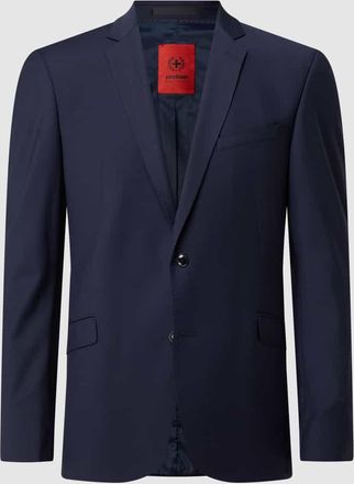 Strellson Slim Fit 2-Knopf-Sakko mit fallendem Revers Flex Cross in Marine, Gr&ouml;&szlig;e 52