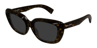 Saint Laurent SL 857 002 Womens Sunglasses Tortoiseshell Size 53 - Free RX Lenses - Free RX Lenses