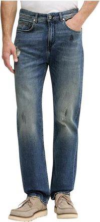 Karl Lagerfeld Jeans, Heren, Blauw, W34 L34, KL-Jared Straight Jeans