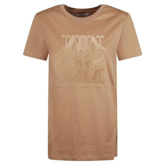 Max Mara Dames, Tops, Bruin, Maat: M